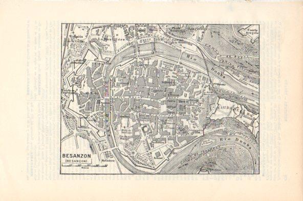 LAMINA V44023: Plano de Besanzon