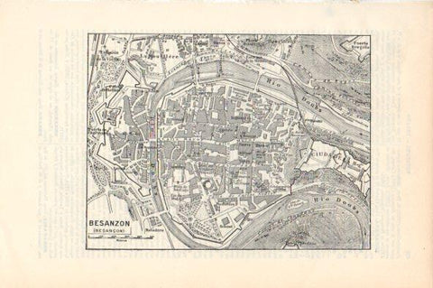 LAMINA V44023: Plano de Besanzon