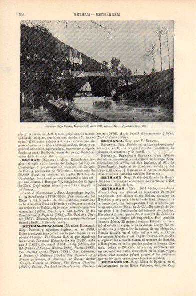 LAMINA V44028: Puente de 1687 en Betharram, Francia
