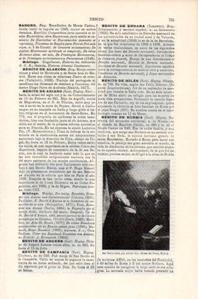 LAMINA V43980: San Benito Abad por Alonso Cano