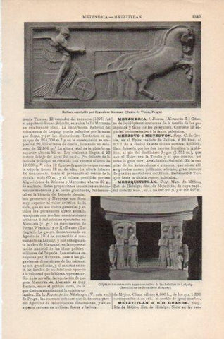 LAMINA V43937: Relieve por Metzner, Banco de Viena