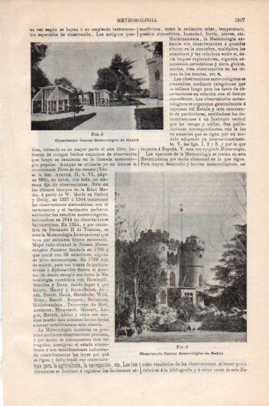 LAMINA V43924: Observatorio Meteorologico de Madrid