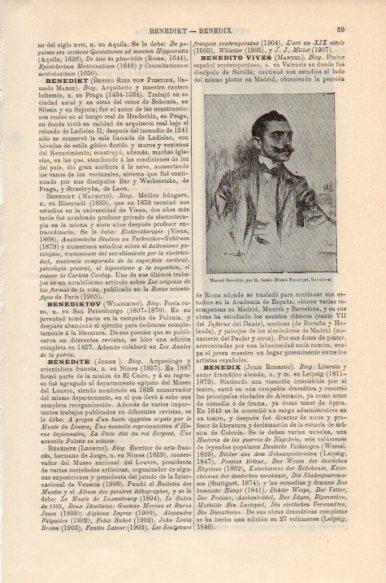 LAMINA V43975: Manuel Benedito por R. Casas