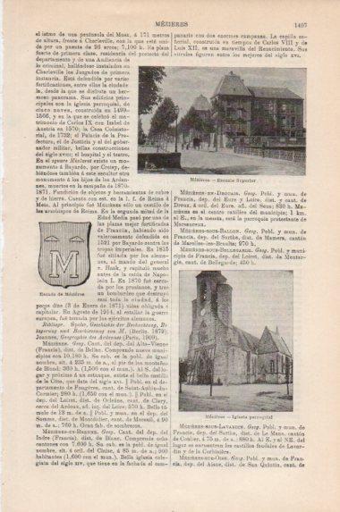 LAMINA V43948: Iglesia de Mezieres