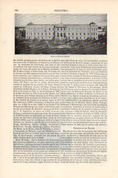 LAMINA V44053: Biblioteca Nacional de Madrid