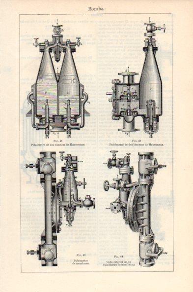 LAMINA V44161: Pulsometros Haussmann