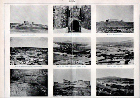 LAMINA V44176: Vistas de Melilla