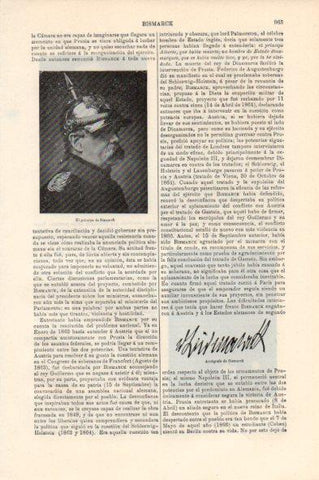 LAMINA V44089: El principe de Bismarck
