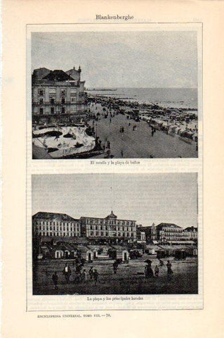 LAMINA V44114: Vistas de Blankenberghe