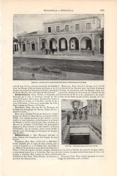 LAMINA V44123: Estacion de Bobadilla
