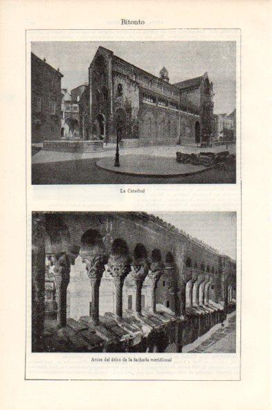 LAMINA V44094: Catedral de Bitonto, Italia