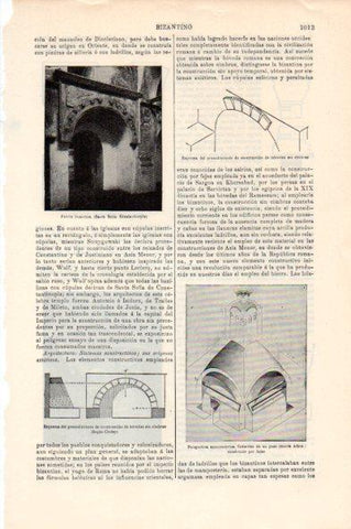 LAMINA V44100: Puerta bizantina de Santa Sofia