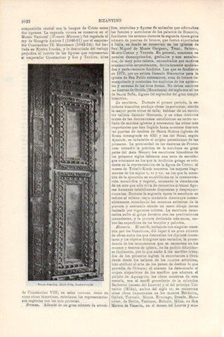 LAMINA V44104: Puerta bizantina de Santa Sofia