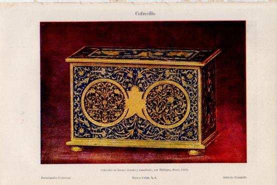 LAMINA V43713: Cofrecillo por Philippe
