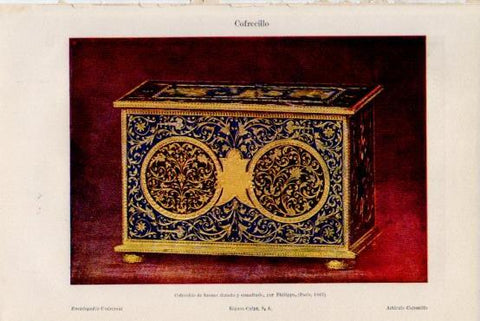 LAMINA V43713: Cofrecillo por Philippe