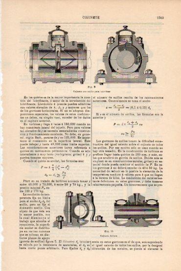 LAMINA V43721: Cojinete con anillo para lubrificar