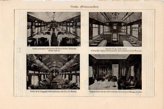LAMINA V43709: Ferrocarriles de Inglaterra, India, Estados Unidos e India