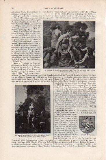 LAMINA V43755: El tocador de Diana por van der Meer