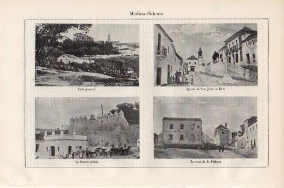 LAMINA V43748: Vistas de Medina Sidonia, Cadiz