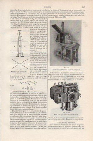 LAMINA V43736: Oscilometro de Duddell