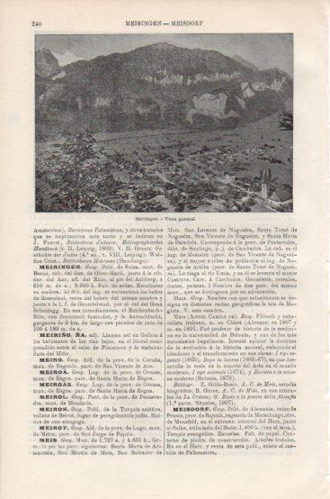 LAMINA V43764: Vista general de Meiringen, Suiza