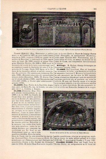LAMINA V43648: Mosaico basilica de San Apolinar el Nuevo, Ravena