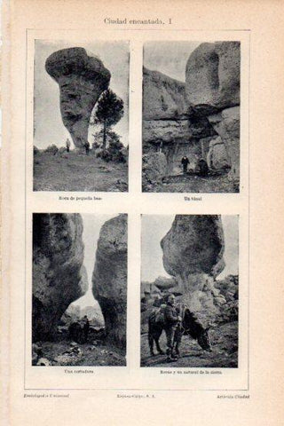 LAMINA V43638: Ciudad Encantada, Cuenca