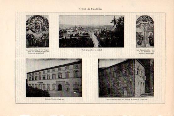 LAMINA V43636: Vistas de Citta di Castello
