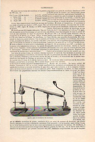 LAMINA V43677: Aparato para la rectificacion del cloroformo