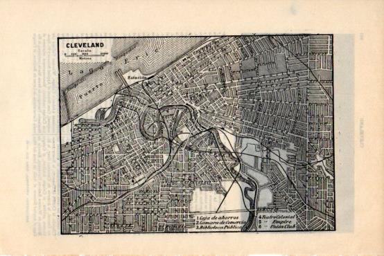 LAMINA V43684: Plano de Cleveland