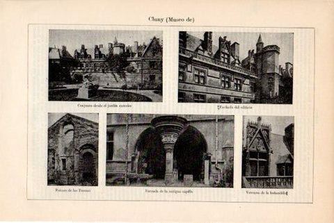 LAMINA V43689: Museo de Cluny