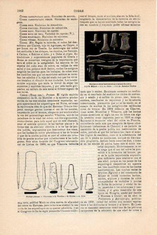 LAMINA V43690: Hachas planas