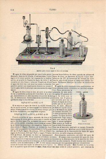 LAMINA V43676: Aparato para obtener agua de cloro