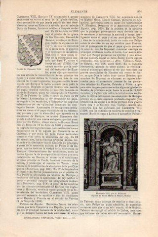 LAMINA V43664: Clemente VIII por S. Milanese