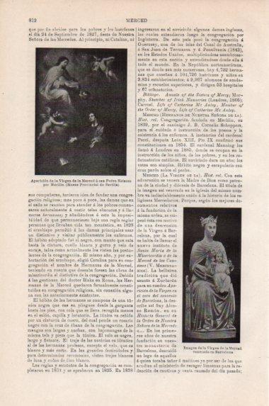 LAMINA V43867: La Virgen de la Merced