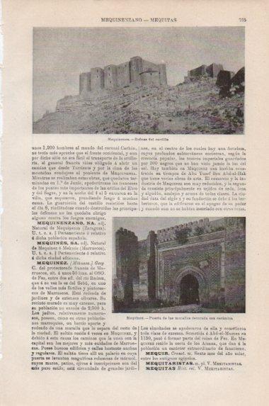 LAMINA V43850: Castillo en Mequinenza
