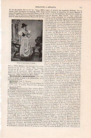 LAMINA V43853: Traje de una mujer de Meran, Austria