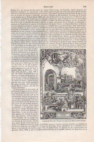 LAMINA V43876: Alegoria de Mercurio por Hans L. Beham
