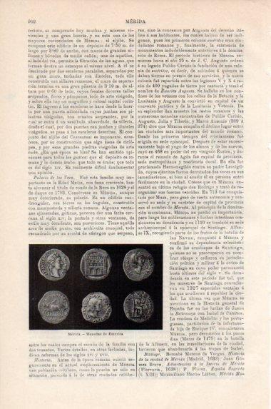 LAMINA V43884: Monedas de Emerita, Merida