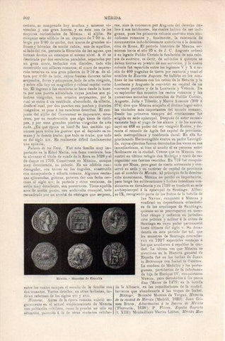 LAMINA V43884: Monedas de Emerita, Merida