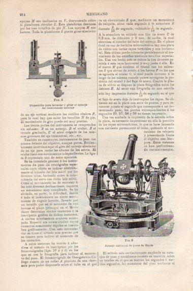 LAMINA V43888: Anteojo universal de pasos de Heyde