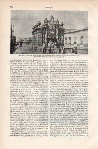 LAMINA V43790: Fuente del Salto del Agua en Ciudad de Mejico