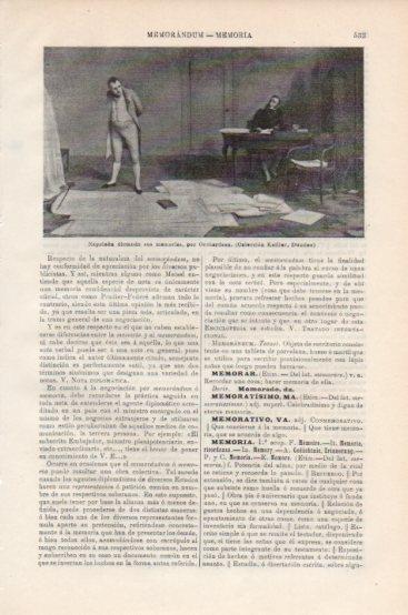 LAMINA V43825: Napoleon dictando sus memorias por Orchardson