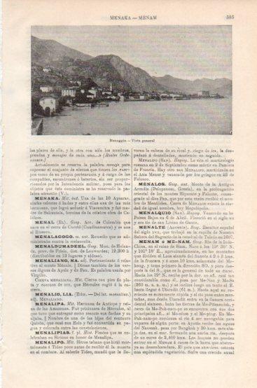 LAMINA V43829: Vista de Menaggio