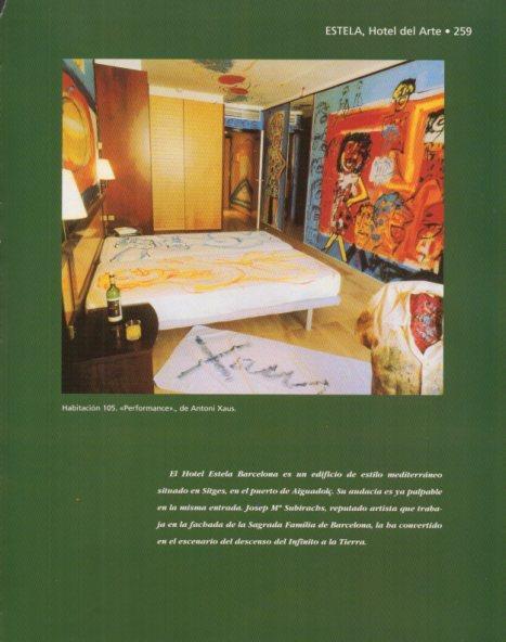 LAMINA V44407: Habitacion 105 Performance, Hotel del Arte por A. Xaus