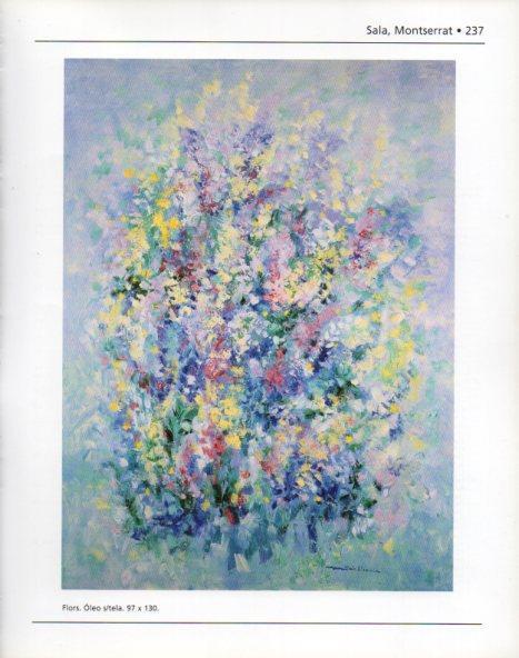 LAMINA V44417: Flors por Montserrat Sala