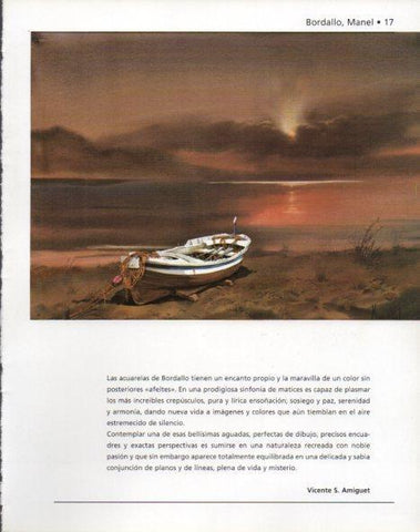 LAMINA V44386: Acuarela por Manel Bordallo