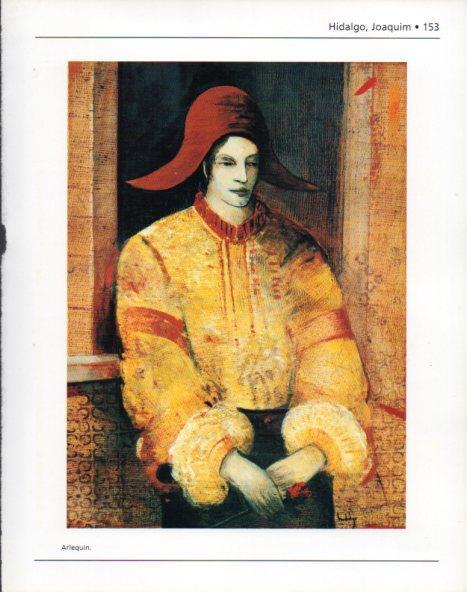 LAMINA V44458: Arlequin por Joaquim Hidalgo