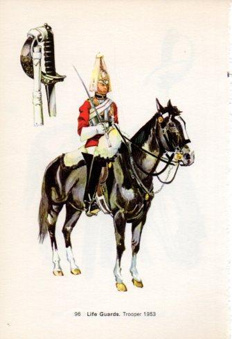 LAMINA V44269: Life Guards. Trooper 1953