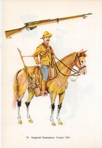 LAMINA V44259: Imperial Yeomanry. Trooper 1901